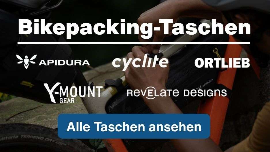 Bikepackingtaschen und Zubehör