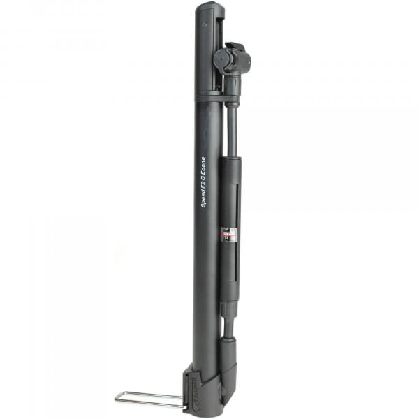 Airace iSpeed F2 G Econo Ministandpumpe, 156 g mit Druckanzeige bis 9,5 Bar (140 PSI)