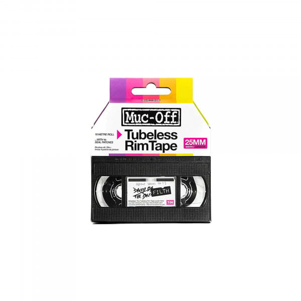 Muc-Off 25 mm Tubeless Rim Tape Felgenband 10 m Rolle