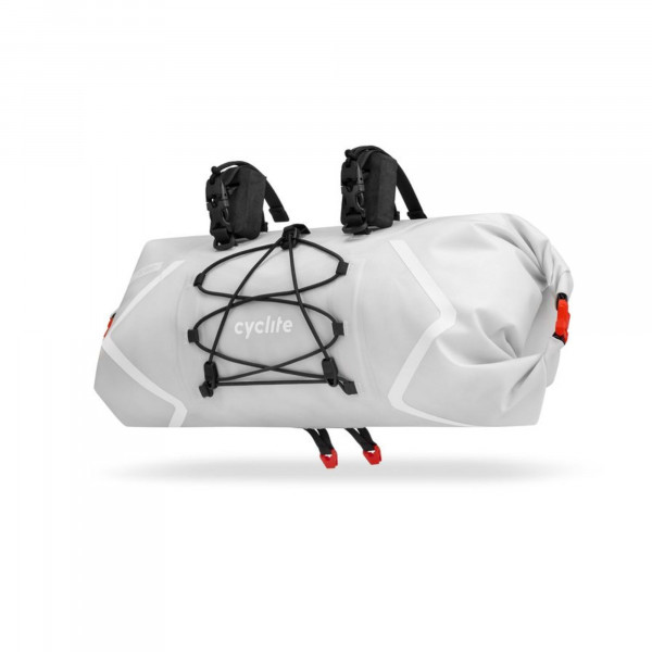 CYCLITE Handle Bar Roll Bag / 02 (12,6 Liter) - Light Grey