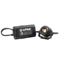 Lupine Neo - Helmlampe und Smartcore-Akku mit LED-Kapazitätsanzeige