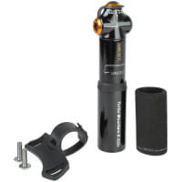 Airace Turbo Mountain 2in1 Minipumpe mit integrierter CO2-Pumpe für Mountainbikes bis 5,5 Bar (80 PS
