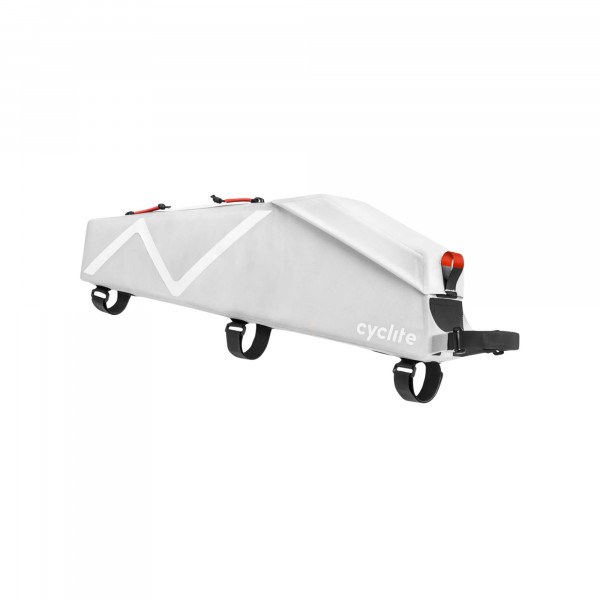 [REFURBISHED] CYCLITE Top Tube Bag / 03 Large (2,2 Liter) - Light Grey (2026)