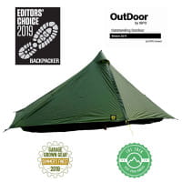 [REFURBISHED] Six Moon Designs Lunar Solo Ein-Personen-Zelt - Green (Grün)