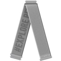 COROS 22 mm Nylon Band Grey Nylon-Ersatzarmband 22 mm breit mit 22 mm Armbandanschluss - Kompatibel 