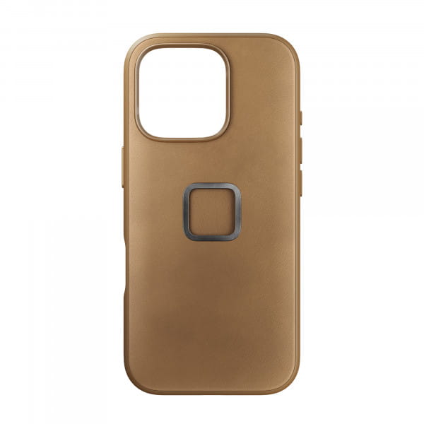 [REFURBISHED] Peak Design Mobile Everyday Case iPhone 16 Pro Tan (Clarino)