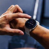 COROS PACE 3 GPS-Sportuhr Weiß mit SIlikon-Armband