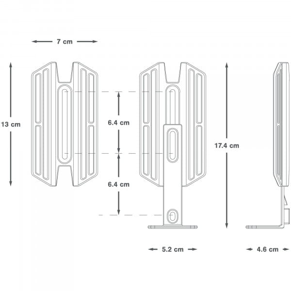 [REFURBISHED] Apidura Innovation Lab Cargo Cage Halterung für Gabeltaschen