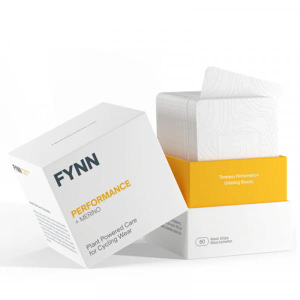 FYNN Performance + Merino Cube - Ultraleichte Reisewaschmittel-Streifen 60 Stück