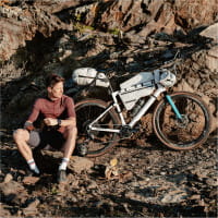 CYCLITE Top Tube Bag Large / 01 - Oberrohrtasche 2,2 Liter hellgrau