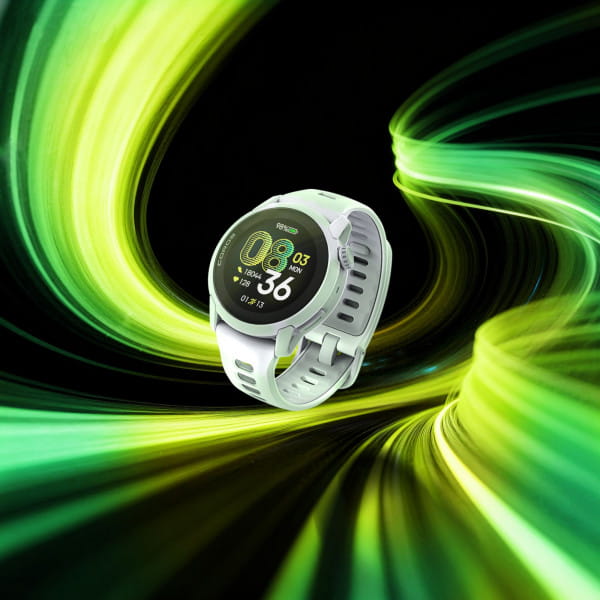 COROS PACE 4 GPS-Sportuhr mit Silikon-Armband - White (Weiß)