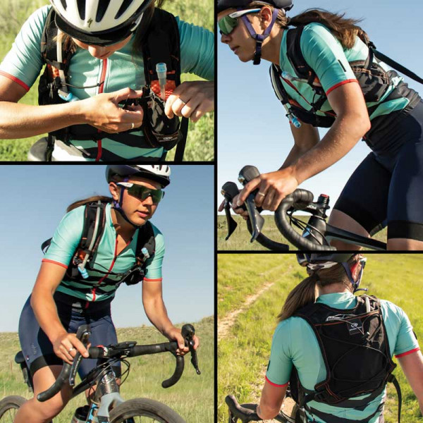 Orange Mud Gear Vest 2.0 weiß 2 Liter Trailrunning- und Bike-Rucksack inkl. 1 l Trinksystem / Trinkb