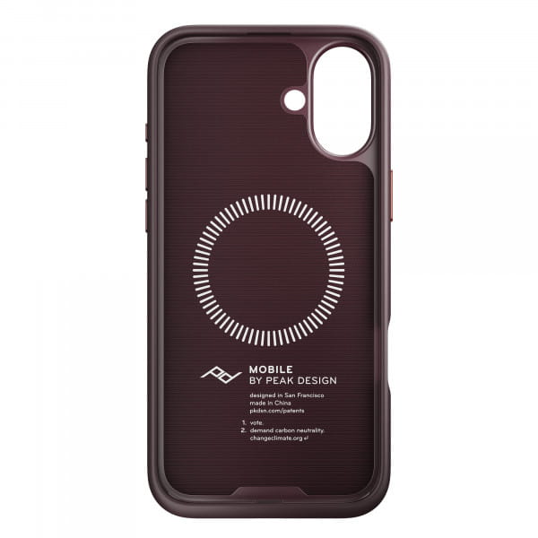 [REFURBISHED] Peak Design Mobile Everyday Fabric Case iPhone 16 Plus Eclipse