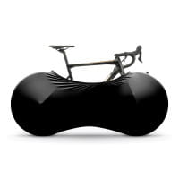 VELOSOCK Indoor-Fahrradüberzug One-Size für Erwachsenenräder - Deep Black (Schwarz)