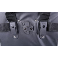 2in1 B&W B3 Bag Trolley + wasserdichte Fahrrad Gepäckträgertasche (Trunk Bag) jeans
