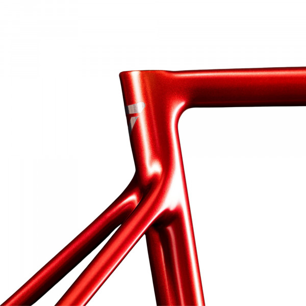 TIME Fluidity Endurance-Rahmenset Satin Metallic Red