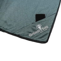 Grüezi Bag WellhealthBlanket Wool Deluxe Smoky Blue / Grey