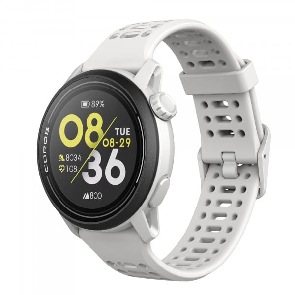 [REFURBISHED] COROS PACE 3 GPS-Sportuhr mit Silikon-Armband - White (Weiß)