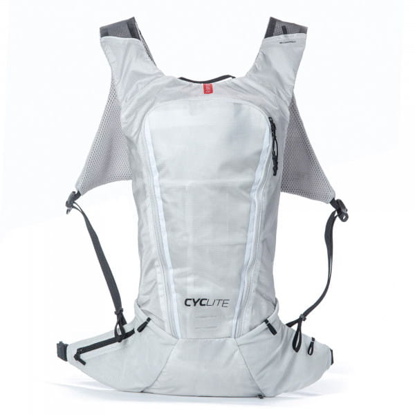 [REFURBISHED] CYCLITE Race Backpack /01 ultraleichter Rucksack hellgrau