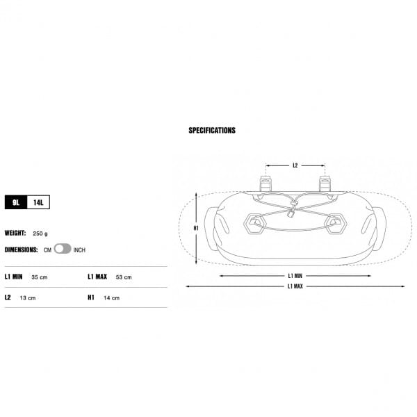 [REFURBISHED] Apidura Expedition Handlebar Pack (9 L) - Lenkertasche