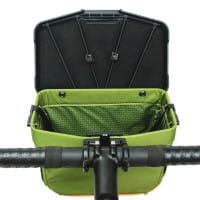 Route Werks The Big Handlebar Bag - Olive - mit Bike Mount 31,8 mm