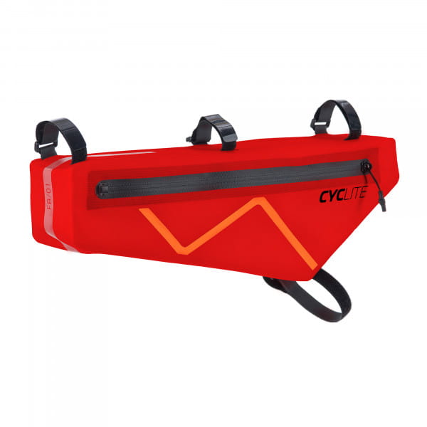 CYCLITE Frame Bag / 01 Rahmentasche 2,8 Liter rot