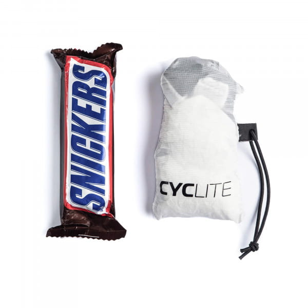 [REFURBISHED] CYCLITE Musette / 01 komprimierbare Tragetasche weiß