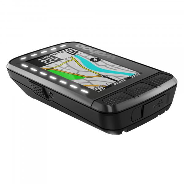 Wahoo Elemnt Roam 2 Fahrradcomputer mit 32 GB, Farbdisplay und Dualband GPS