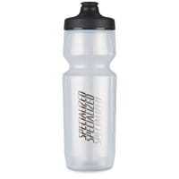Specialized Trinkflasche "Purist" Hydroflo Watergate 650 ml - Transparent / Schwarz