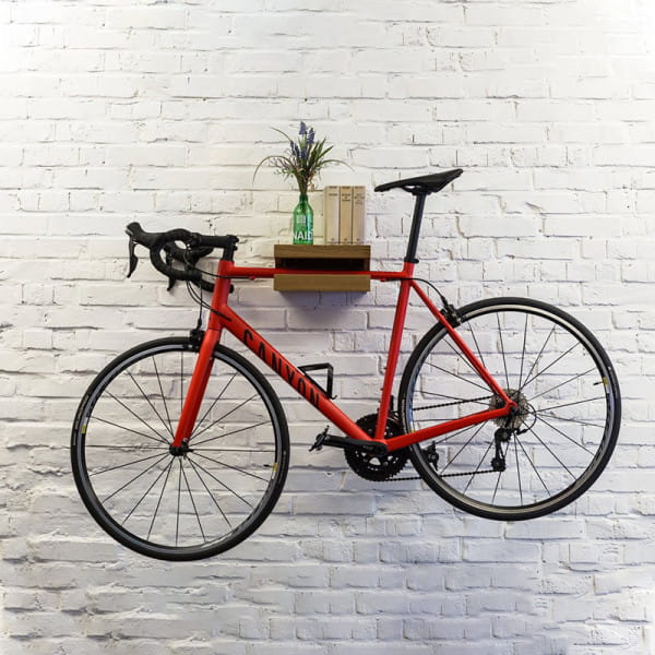 BicycleDudes Johannes Fahrrad-Wandhalterung aus Holz