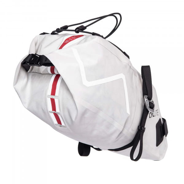 [REFURBISHED] CYCLITE Saddle Bag Small / 01 - Satteltasche 8,0 Liter hellgrau