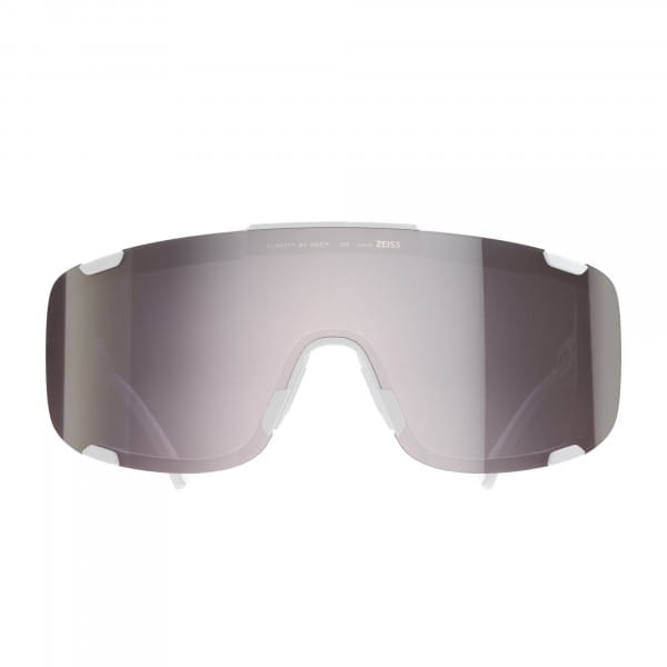 POC Devour Mid Hydrogen White/Clarity Road/Sunny Silver