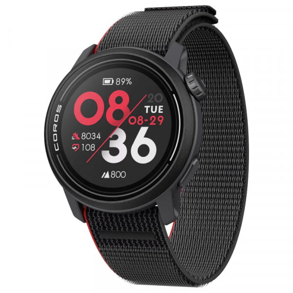 COROS PACE 3 GPS-Sportuhr Ink mit Nylon-Armband