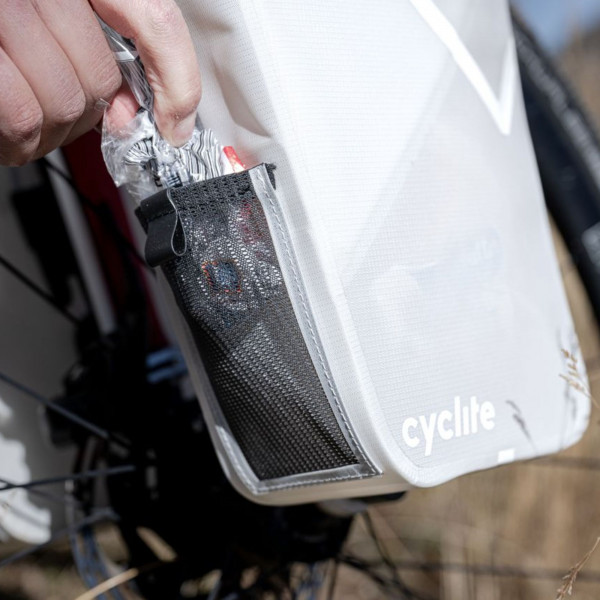 [REFURBISHED] CYCLITE Fork Bag / 01 Set (2 x 3,1) - Light Grey