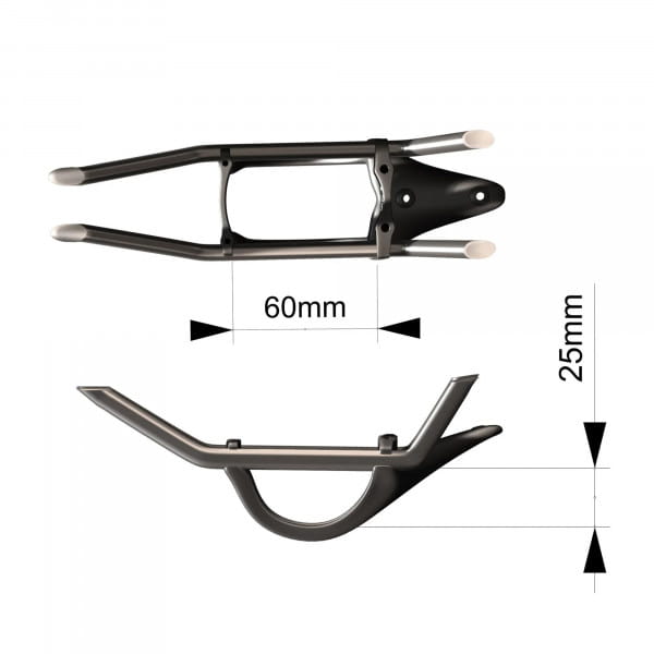 [REFURBISHED] Y-MOUNT Saddle Rail Mounting System Adapter