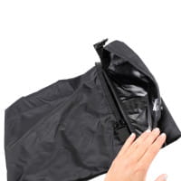 Restrap Bar Bag Small - Lenkerholster mit Tasche 14 Liter und Food Pouch 1,5 L Schwarz