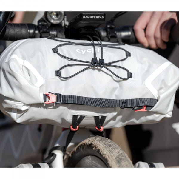 CYCLITE Handle Bar Roll Bag / 02 (12,6 Liter) - Light Grey