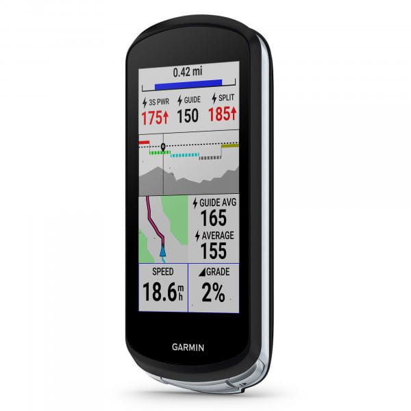 Garmin Edge 1040 GPS-Fahrradcomputer mit Navigations- und Online-Funktionen inkl. Herzfrequenz-, Tri