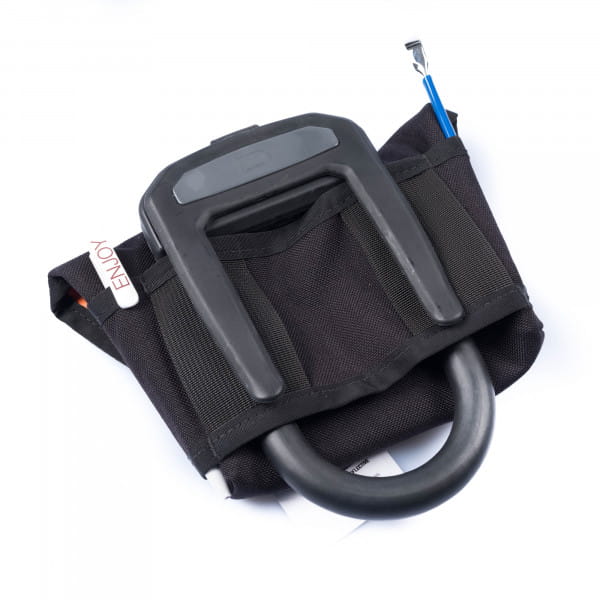 Road Runner Bags Waterproof Hip Bag Pro, wasserdichte Hüfttasche für Bikepacker schwarz