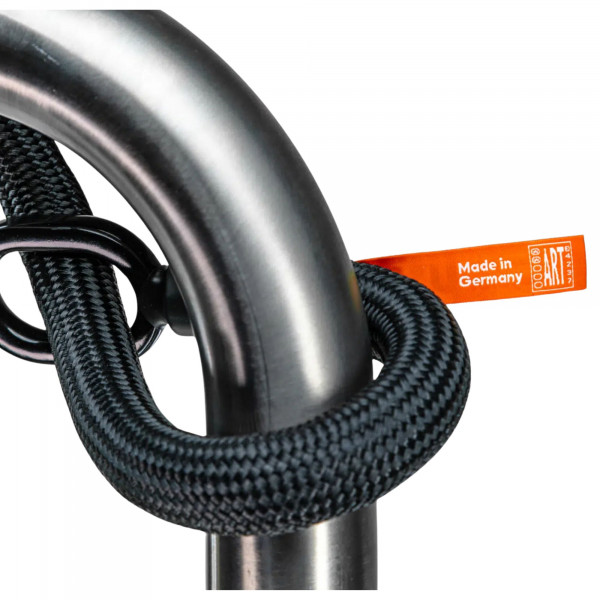tex-lock eyelet inkl. U/X-lock Fahrradschloss - Onyx Black