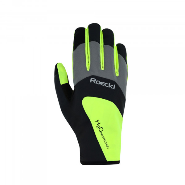 Roeckl Rapallo Winterhandschuhe - Black / Fluo Yellow