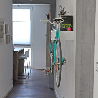 BicycleDudes Oskar Fahrrad-Wandhalterung aus Holz