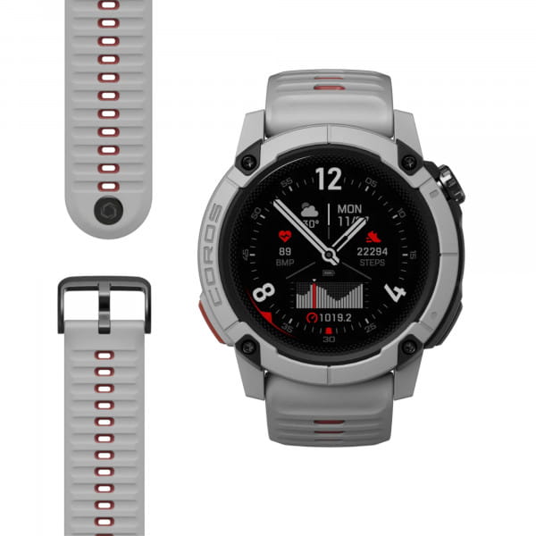 [REFURBISHED] COROS NOMAD GPS-Sportuhr - Ash (Grau)