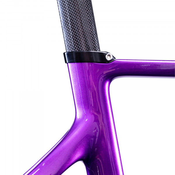 TIME SCYLON Rennrad-Rahmenset - Brillant Violett