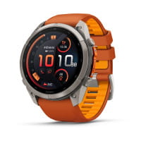 Garmin fēnix 9 Pro – inReach 51 mm Titan / Autumn Orange-Spark Orange