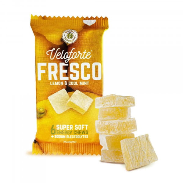 Veloforte Fresco Energy Chews - LEMON & COOL MINT
