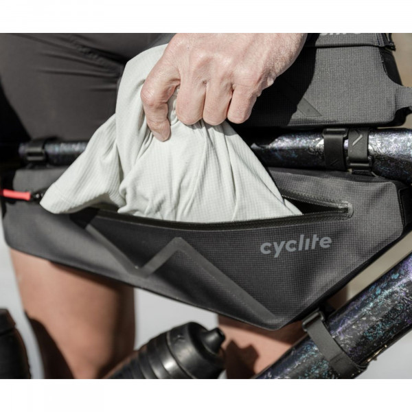 [REFURBISHED] CYCLITE Frame Bag Medium / 02 (2,8 Liter) - Black (2026)