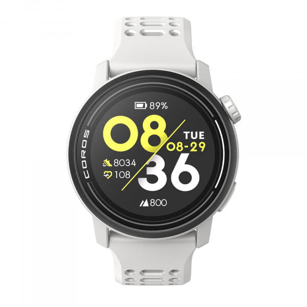 [REFURBISHED] COROS PACE 3 GPS-Sportuhr mit Silikon-Armband - White (Weiß)
