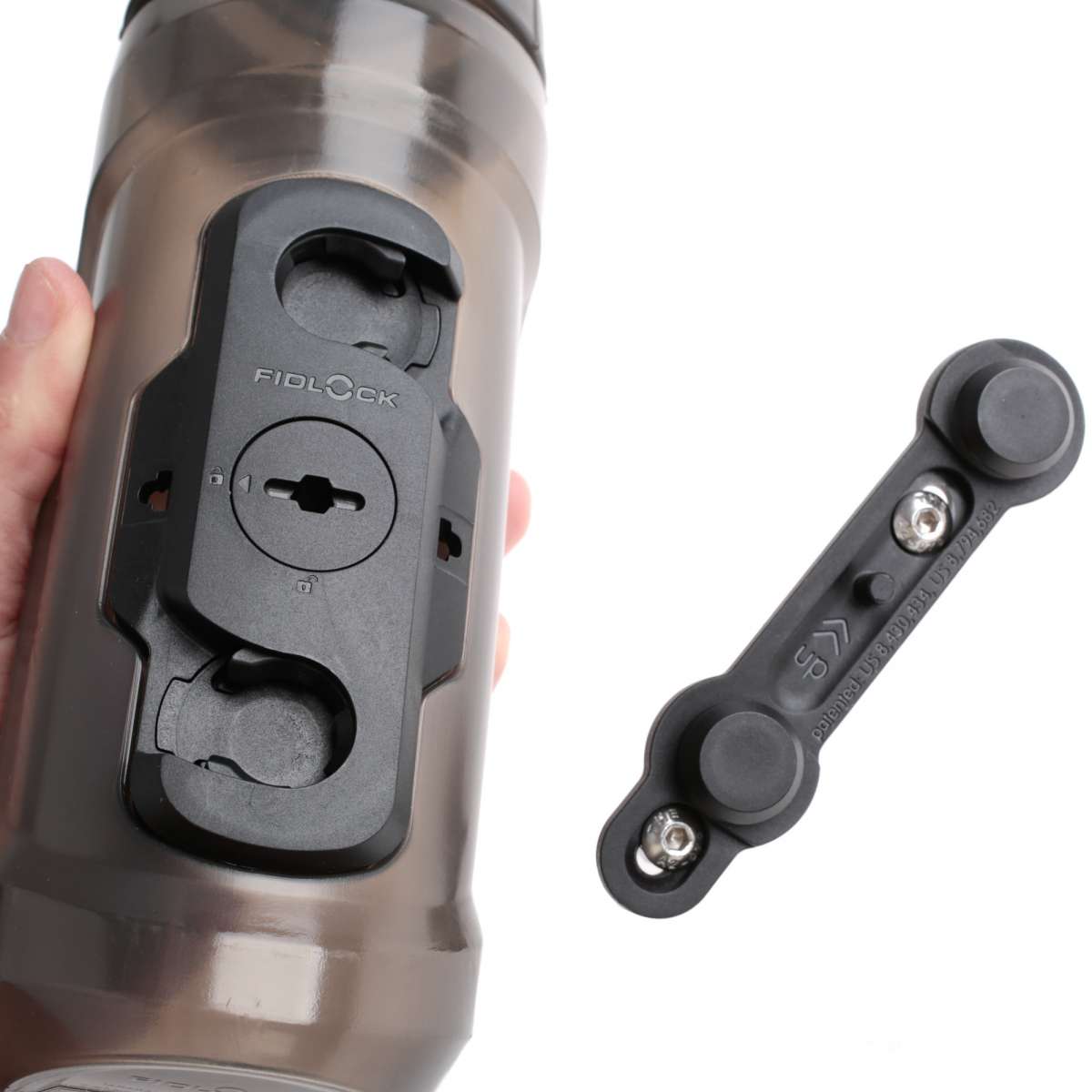 FidLOCK Twist Bottle 450 Ml & Base - Borraccia Magnetica Per Bici Senza Viti - Foto 7