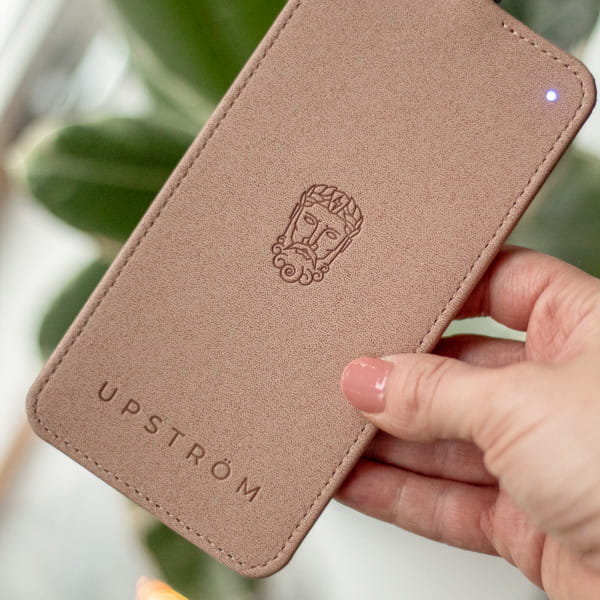 UPSTRÖM LÄDER Wireless Charging Ladematte 10W Pink